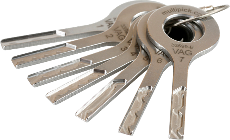 Sada simulačních klíčů VAG - 7ks